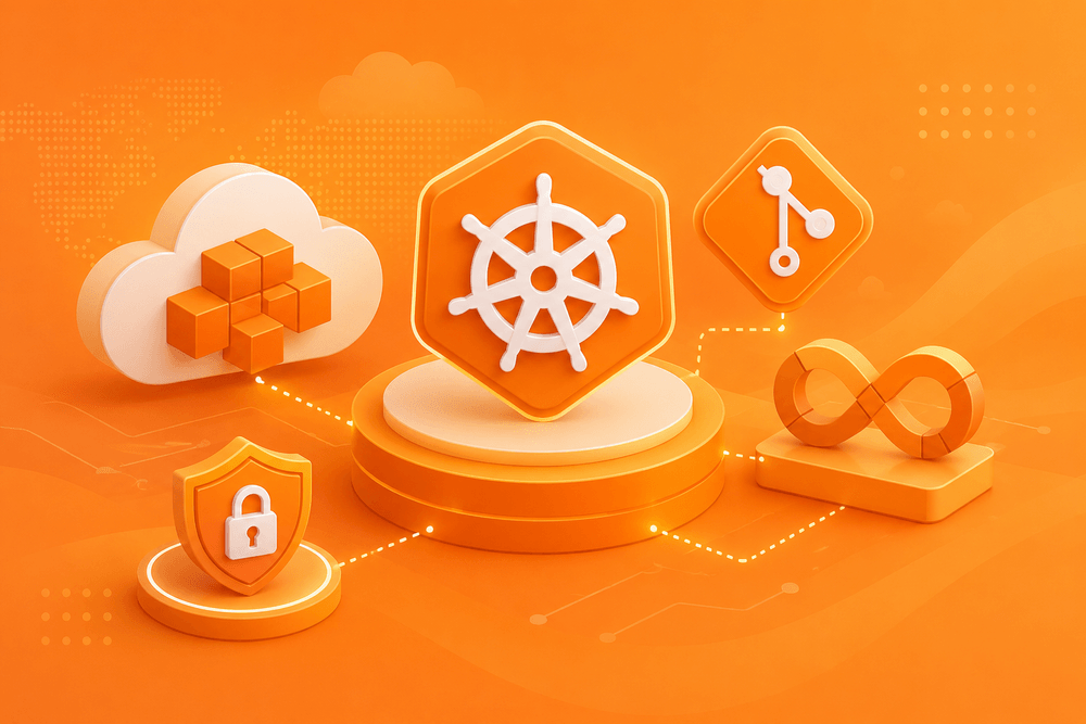 AWS EKS platform illustration